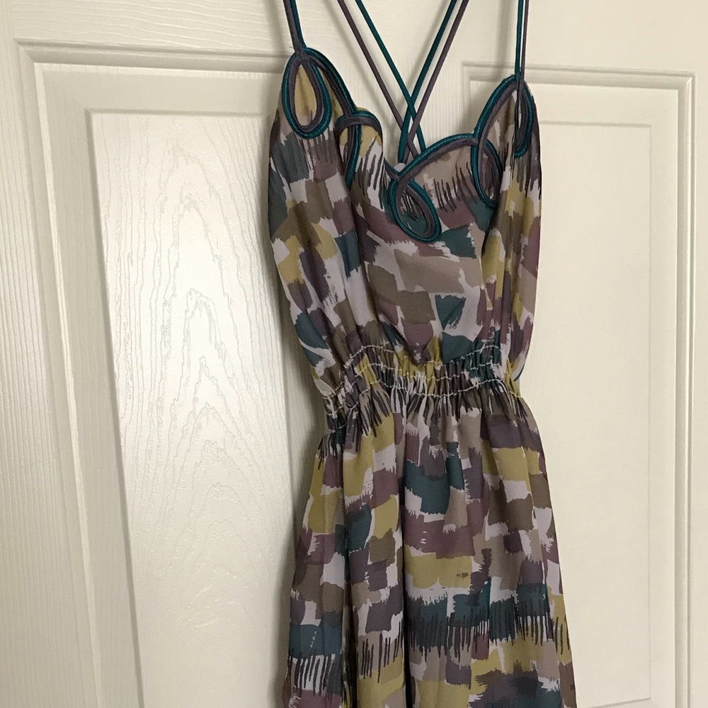 Anthropologie Wendy Katlin Silk Dress